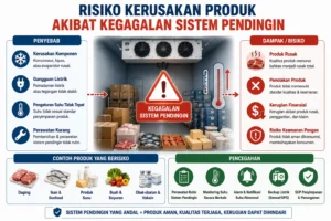 Resiko Kegagalan Mesin Pendingin dan dampaknya