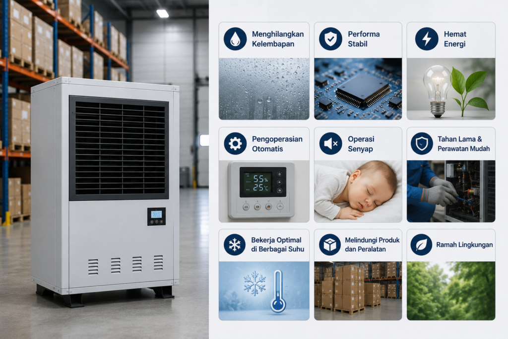 Kelebihan Refrigerant Dehumidifier